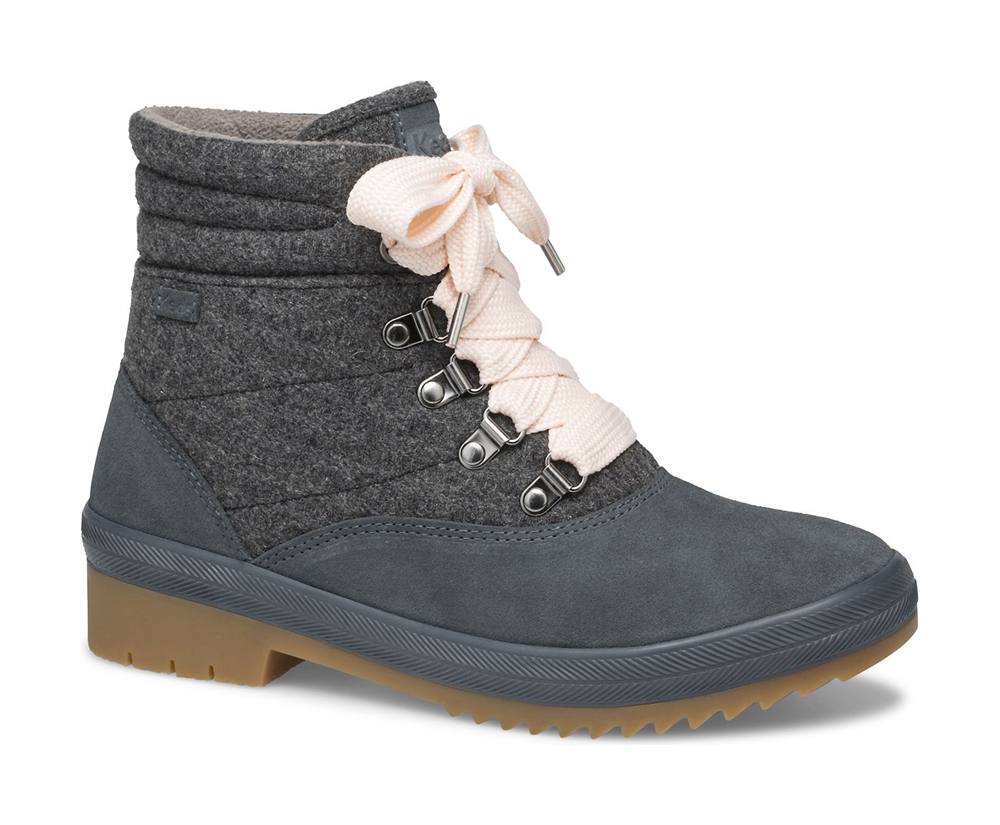 Botas Keds Mujer Gris - Camp Water-Resistant W/ Thinsulate™ - 670-VWUDPT